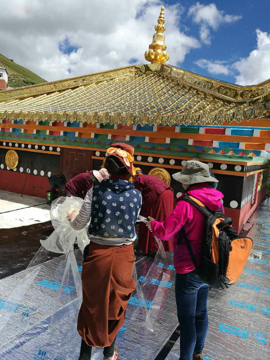 雪域圣地 與喇嘛一起做防水