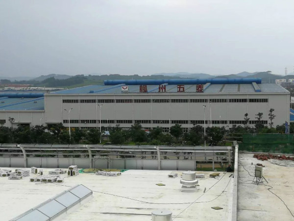 上汽通用集團重點工程采用卓寶單層屋面系統