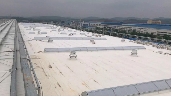 上汽通用集團重點工程采用卓寶單層屋面系統