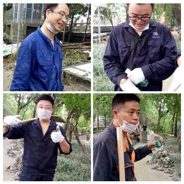 卓寶有愛 | 成都卓寶員工參與抗洪救災